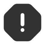 Alert Hexagon SVG Icon
